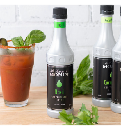 Monin Basil Concentrated Flavor 375 mL