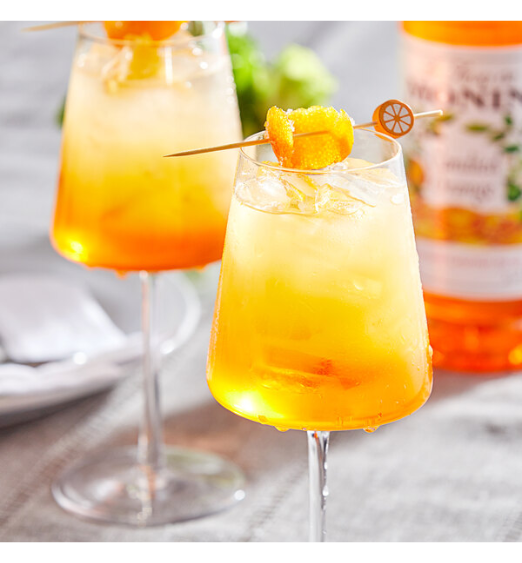 Monin Premium Candied Orange Flavoring / Fruit Syrup 1 Liter