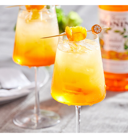 Monin Premium Candied Orange Flavoring / Fruit Syrup 1 Liter