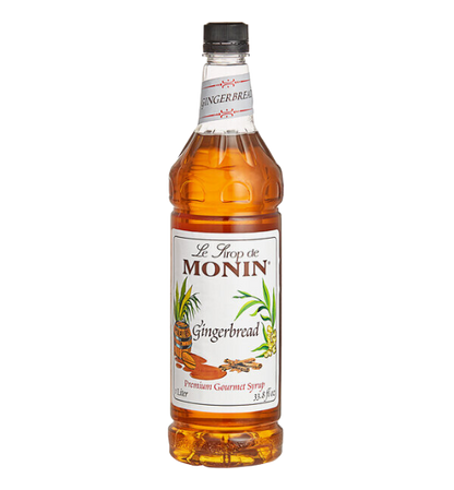 Monin Premium Gingerbread Flavoring Syrup 1 Liter