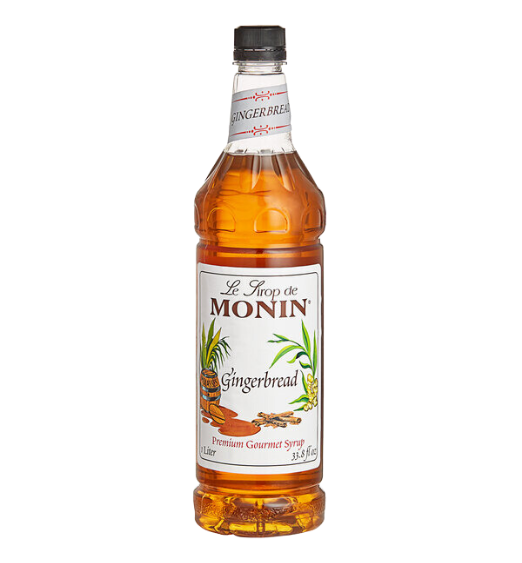 Monin Premium Gingerbread Flavoring Syrup 1 Liter