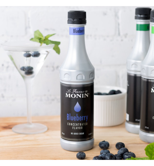 Monin Blueberry Concentrated Flavor 375 mL