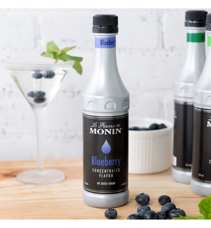 Monin Blueberry Concentrated Flavor 375 mL