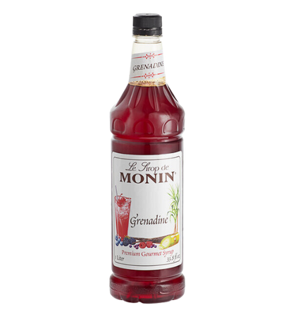 Monin Premium Grenadine Flavoring Syrup 1 Liter