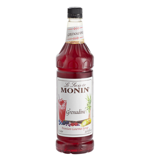 Monin Premium Grenadine Flavoring Syrup 1 Liter