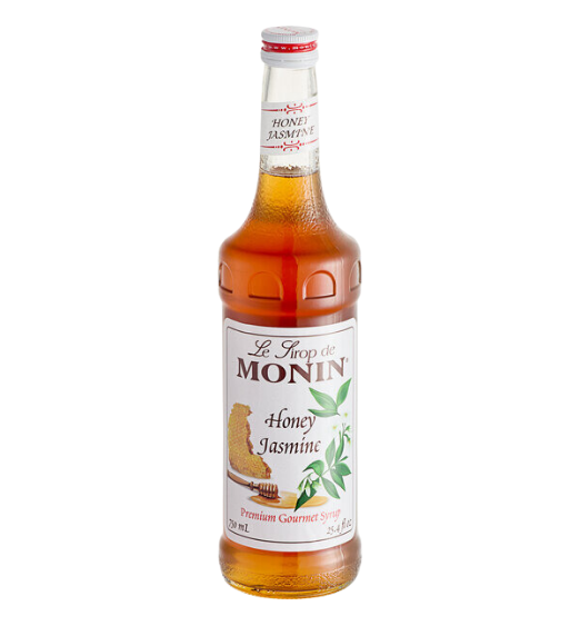 Monin Premium Honey Jasmine Flavoring Syrup (Various Sizes)