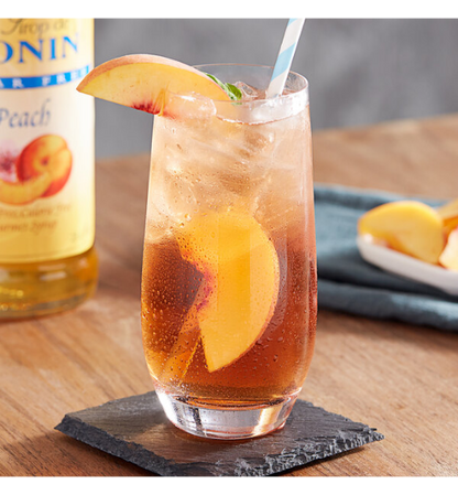 Monin Sugar Free Peach Flavoring / Fruit Syrup 750 mL