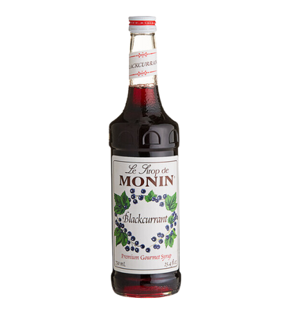 Monin Premium Blackcurrant Flavoring / Fruit Syrup 750 mL