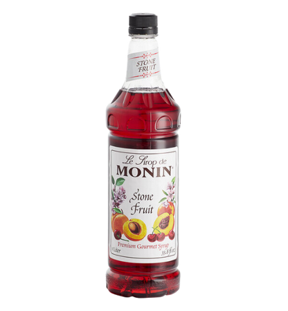 Monin Premium Stone Fruit Flavoring / Fruit Syrup (Various Sizes)