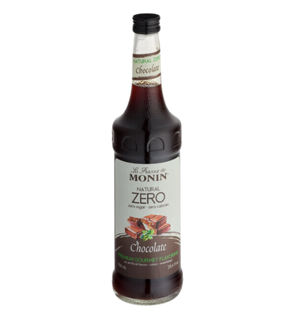Monin Zero Calorie Natural Chocolate Flavoring Syrup 750 mL