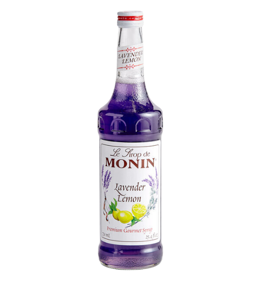 Monin Premium Lavender Lemon Flavoring Syrup 750 mL