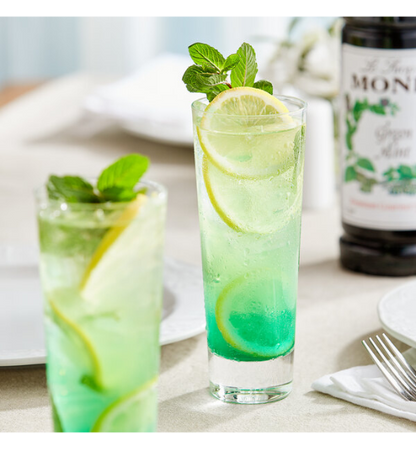 Monin Premium Green Mint Flavoring Syrup 1 Liter