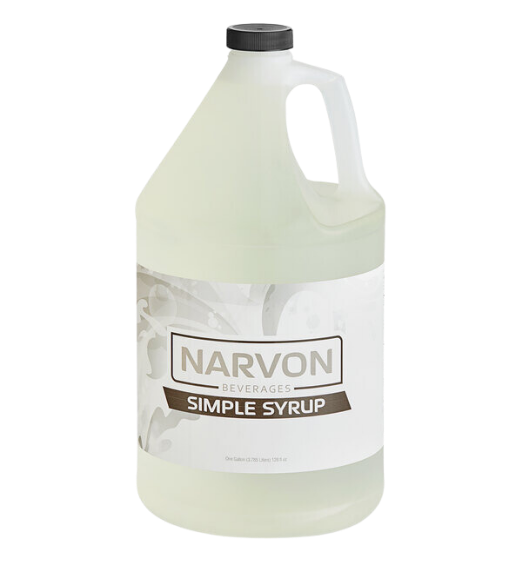 Narvon Simple Syrup 1 Gallon - 4/Case