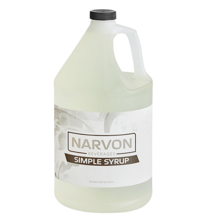 Narvon Simple Syrup 1 Gallon - 4/Case