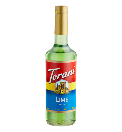 Torani Lime Flavoring / Fruit Syrup 750 mL