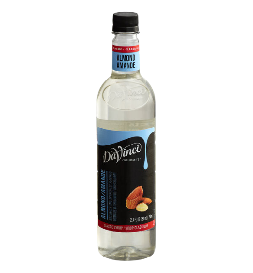 DaVinci Gourmet All-Natural Almond Flavoring Syrup 750 mL