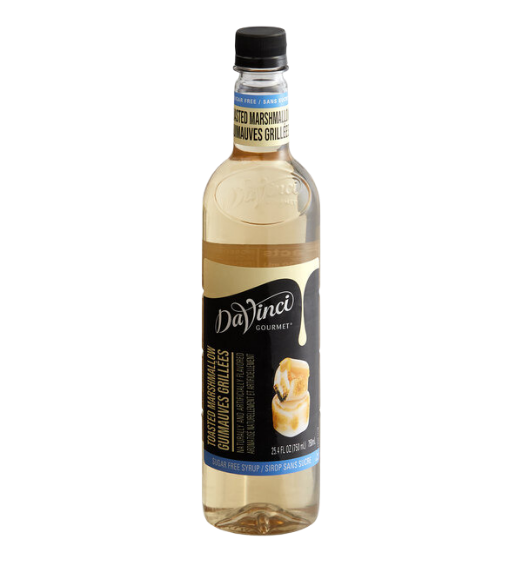 DaVinci Gourmet Sugar Free Toasted Marshmallow Flavoring Syrup 750 mL