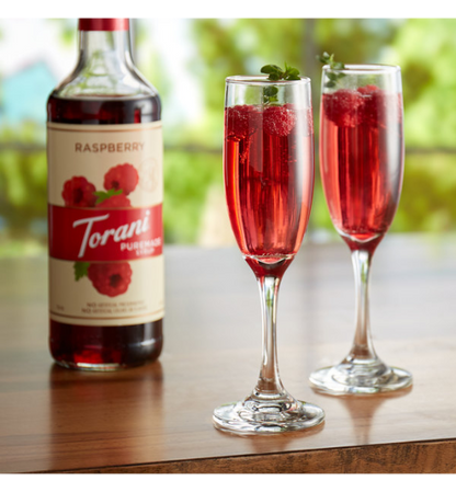 Torani Puremade Raspberry Flavoring Syrup 750 mL