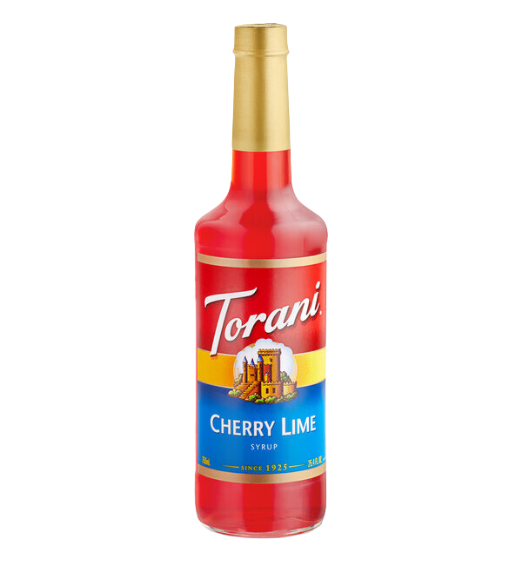 Torani Cherry Lime Flavoring / Fruit Syrup 750 mL