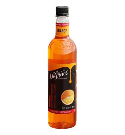 DaVinci Gourmet Classic Orange Flavoring / Fruit Syrup 750 mL