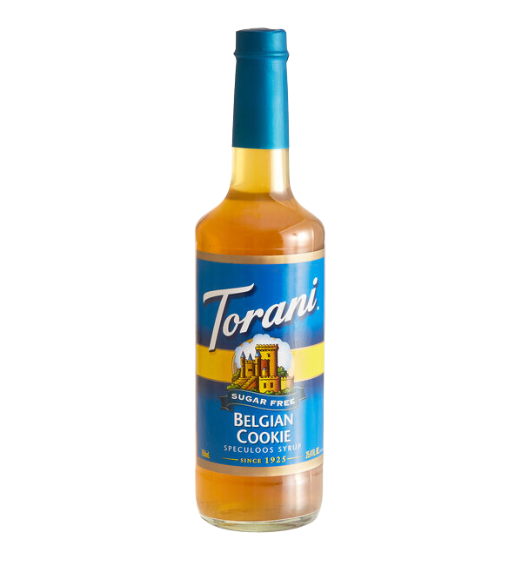 Torani Sugar Free Belgian Cookie Flavoring Syrup 750 mL