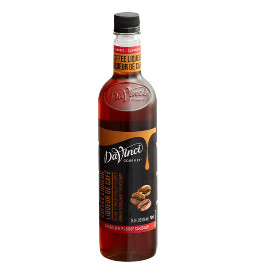 DaVinci Gourmet Classic Coffee Liqueur Flavoring Syrup 750 mL