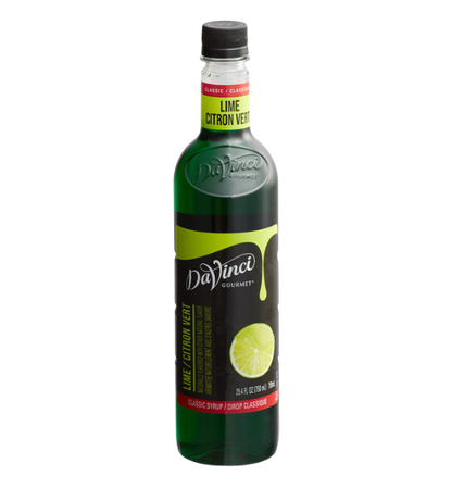 DaVinci Gourmet Classic Lime Flavoring / Fruit Syrup 750 mL