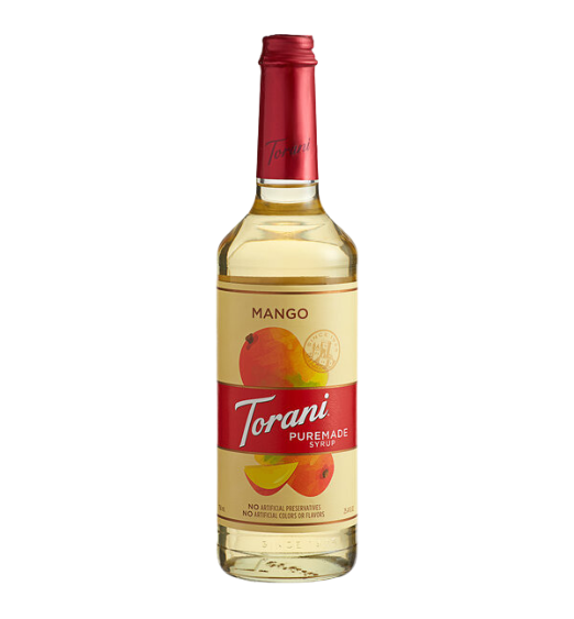 Torani Puremade Mango Flavoring Syrup 750 mL