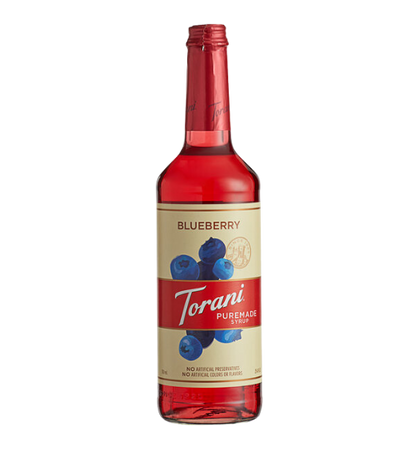 Torani Puremade Blueberry Flavoring Syrup 750 mL