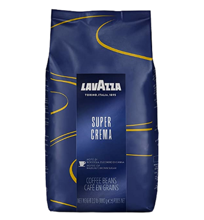 Lavazza Super Crema Whole Bean Espresso 2.2 lb.