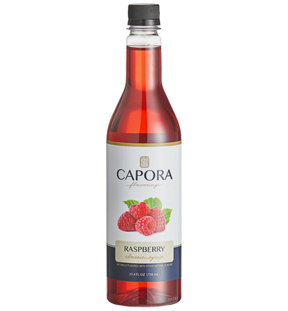 Capora Raspberry Flavoring Syrup 750 mL