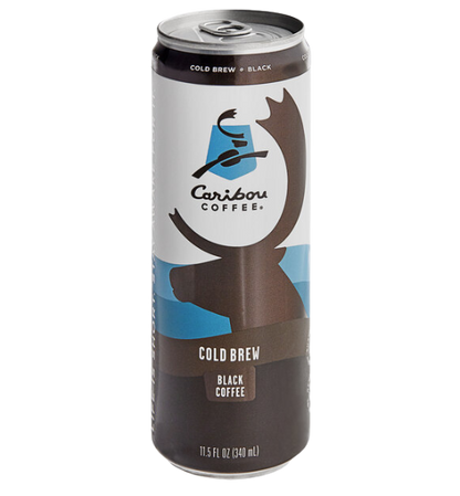 Caribou Cold Brew Black Coffee 11.5 fl. oz. - 12/Case