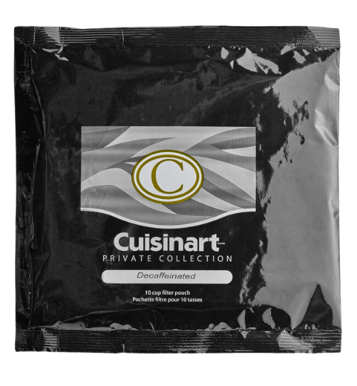 Cuisinart Private Collection Decaf 10-Cup Coffee Filter Pack - 75/Case