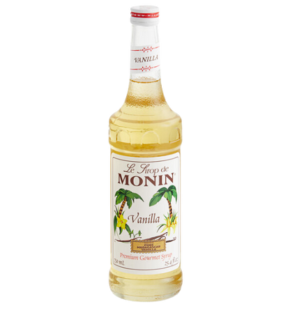 Monin Premium Vanilla Flavoring Syrup - 750 mL