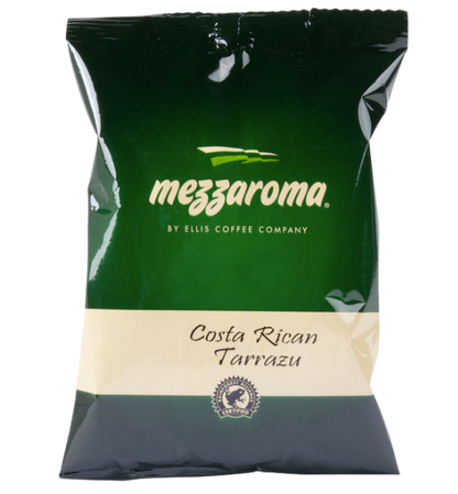 Ellis Mezzaroma 2.5 oz. Costa Rican Tarrazu Coffee Packet - 24/Case