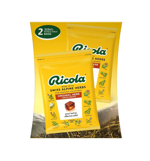 Ricola Original Natural Herb Cough Drops (2 pk., 115 ct./pk.)