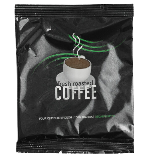 Regular Room Service 4-Cup Coffee Filter Pack - 200/Case