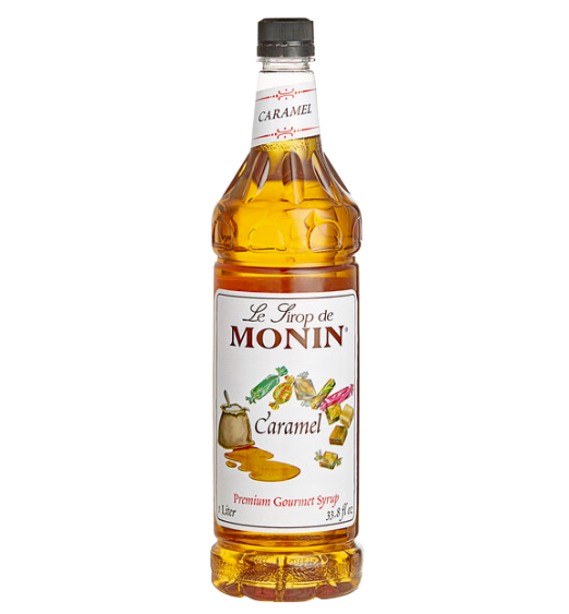 Monin Premium Caramel Flavoring Syrup 1 Liter