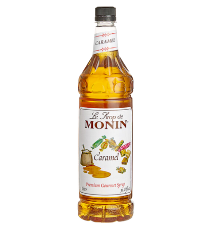 Monin Premium Caramel Flavoring Syrup 1 Liter