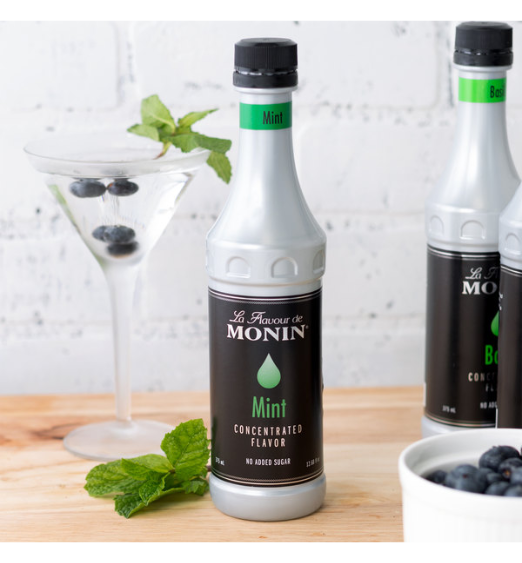 Monin Mint Concentrated Flavor 375 mL