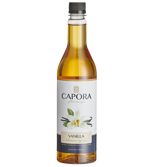 Capora Vanilla Flavoring Syrup 750 mL