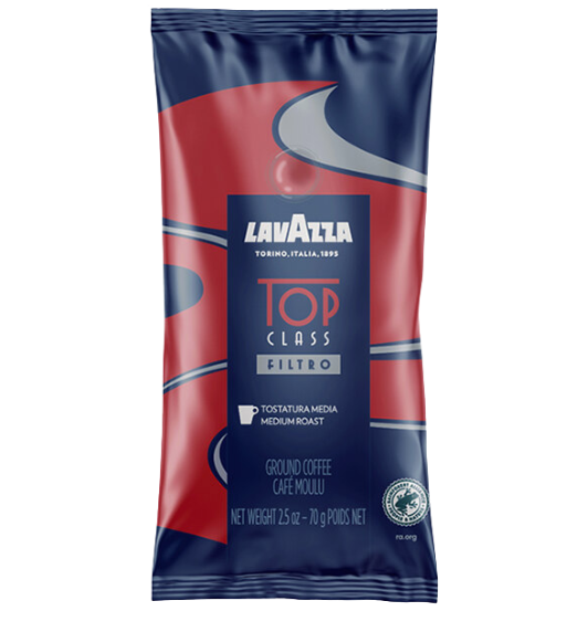 Lavazza Top Class Filtro Coffee Packet 2.5 oz. - 18/Case