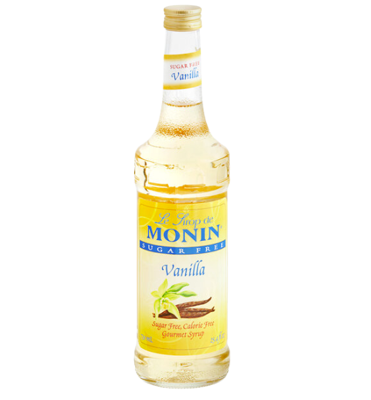 Monin Sugar Free Vanilla Flavoring Syrup - 750 mL