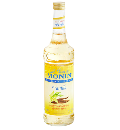 Monin Sugar Free Vanilla Flavoring Syrup - 750 mL