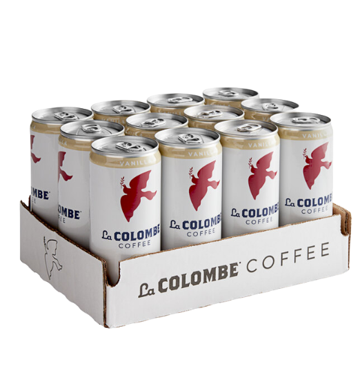 La Colombe Vanilla Latte 9 fl. oz. - 12/Case