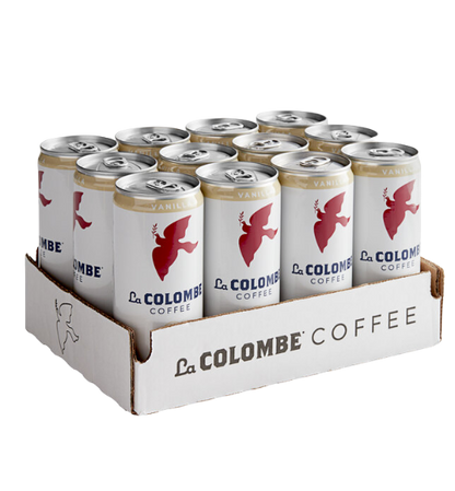 La Colombe Vanilla Latte 9 fl. oz. - 12/Case