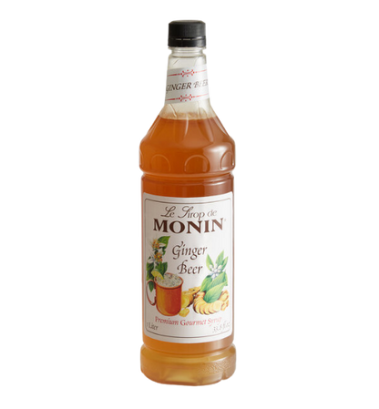 Monin Premium Ginger Beer Flavoring Syrup 1 Liter