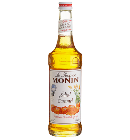 Monin Premium Salted Caramel Flavoring Syrup 750 mL