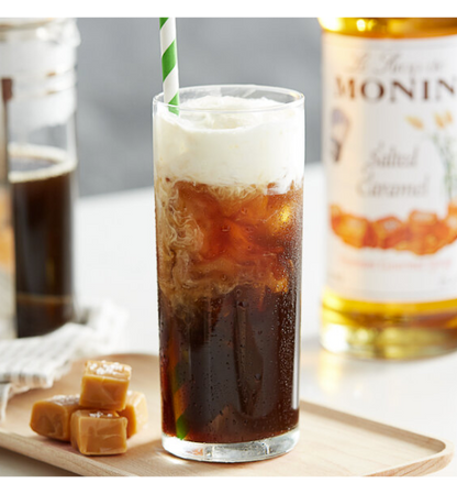 Monin Premium Salted Caramel Flavoring Syrup 750 mL