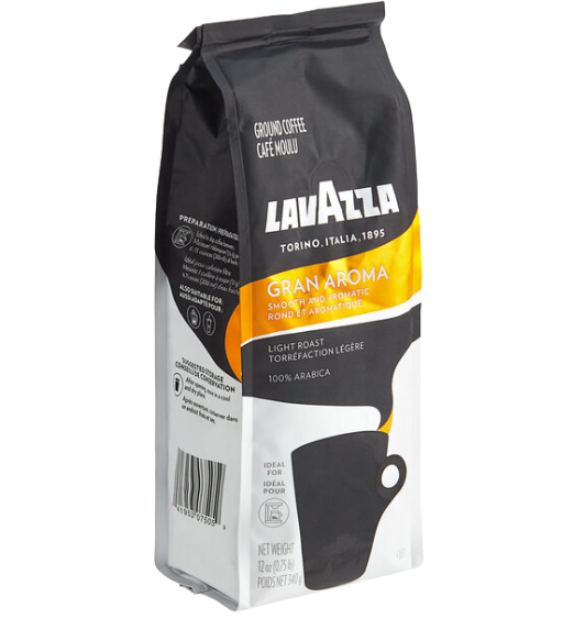 Lavazza Gran Aroma Ground Coffee 12 oz.